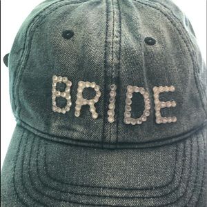 Denim Bride Cap